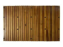 3 pcs Tapetes de banho de acácia 80 x 50 cm PT353928