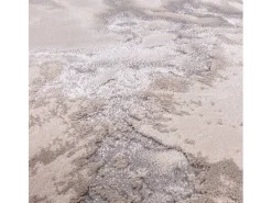 Alfombra abstrata - 120x170cm - prata, creme, cinza - Aurora Cloud