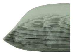 Almofada retangular de veludo verde 50x30 cm - DUNE