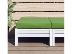 Almofadão p/ paletes 60x60x10 cm mesclado tecido verde PT489183