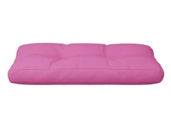 Almofadão para sofá de paletes 80x40x12 cm tecido rosa PT511887