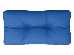 Almofadão para sofá de paletes 70x40x12 cm tecido azul real PT712379