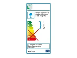 BARD Plafon suspenso LED 39W Antracite 3394-40-282 Fabas Luce