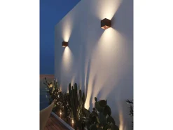 Beneito Faure Aplique LED alimentado por bateria com sensor de movimento Lek Sensor - 6W, 3000K, carregamento USB-C, IP54 - Aplique de parede preto