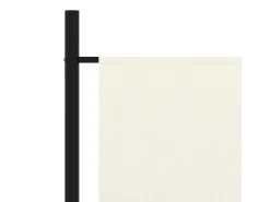 Biombo - Divisória com 1 painel 175x180 cm tecido branco PT729778