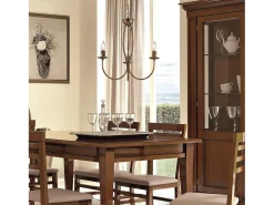 Botte - Lustre em ferro lacado castanho com decoração. ouro antigo 3 luzes 110 - Ø45 - BL147-3-BR