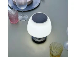 Candeeiro de mesa solar H13.5 cm LUMINA
