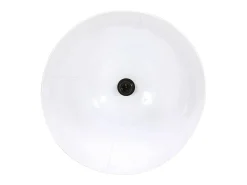 Candeeiro Suspenso Redondo 25W E27 Branco - Elegância e Estilo Industrial