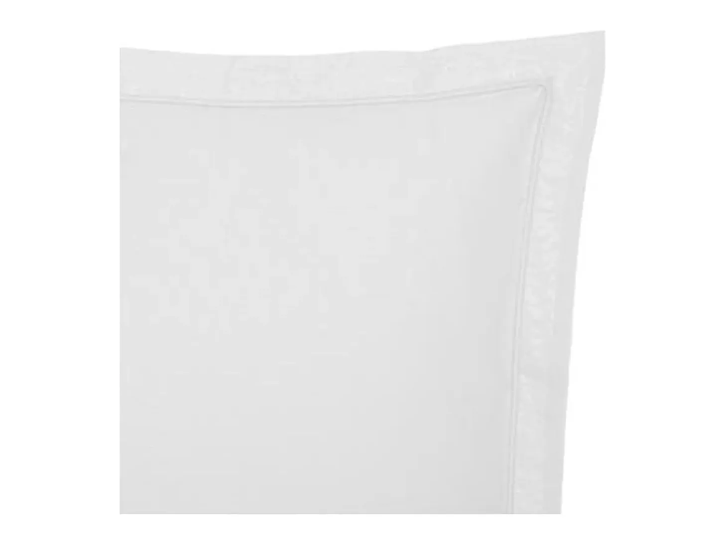 Capa de almofada algodão branco de 50X70cm