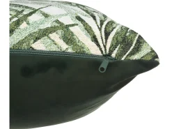 Capa de Almofada Jacquard Verde Cedro & Tropical 40 x 40 cm