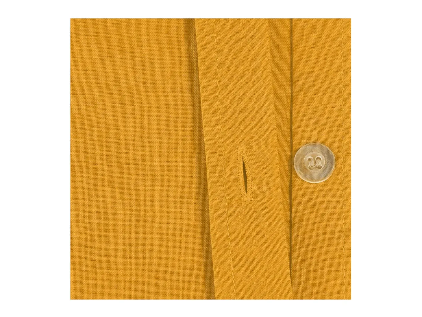 Capa de edredão de algodão ocre 90x190cm