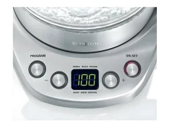 Chaleira elétrica Severin WK 3479 em aço inoxidável escovado com 5 programas de infusão pré-definidos e temperatura variável