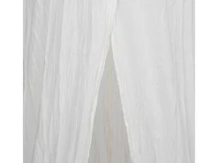 Cobertura da cama de algodão branco 350x250x50cm