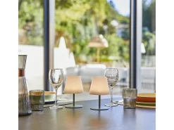 Conjunto de 2 candeeiros de mesa sem fios H16CM TWINS