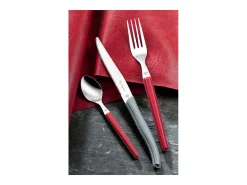 Conjunto de 6 facas de carne Laguiole Sky Cinza ABS Efeito Pele