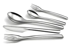 Conjunto de 48 garfos para bolos/tapas reutilizáveis e recicláveis Slim2 da Amefa