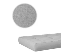 Conjunto de almofadas de paletes cinza 120x80x15