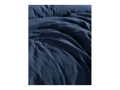 Conjunto de capa de edredão 200x200 cm e fronha em gaze de algodão.