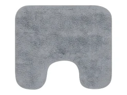 Conjunto tapetes de casa de banho 2 pcs tecido cinzento PT354286