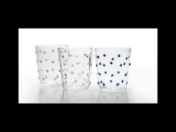 Copo Zafferano Party Tumbler Vermelho 45 cl Conjunto de 6 peças de vidro