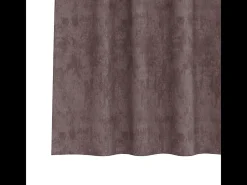 Cortinas de Veludo Elegantes em Castanho com Olhais - 140x140 cm - Par de 2 Peças