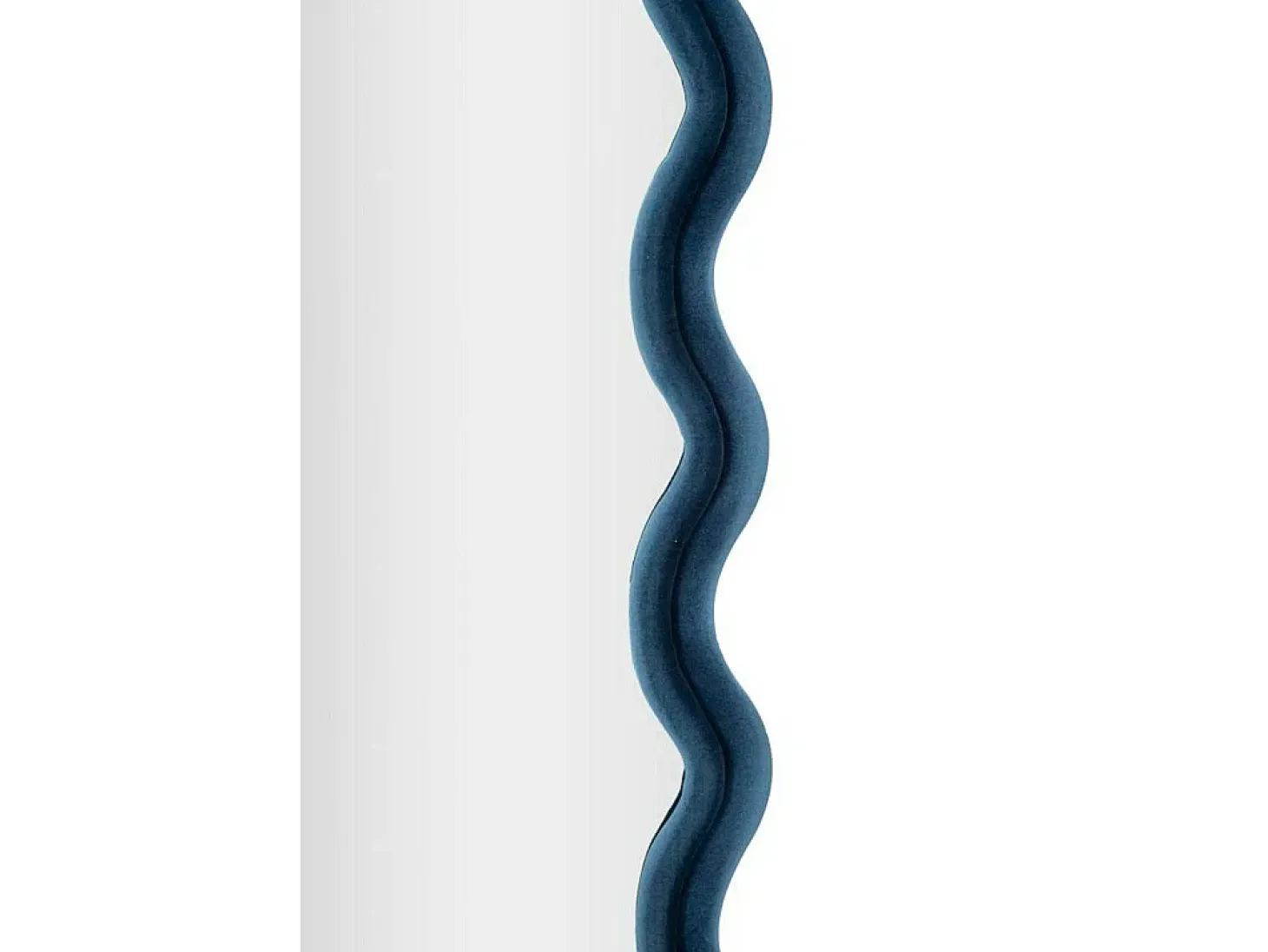 Espelho Allen, Espelho, Artigo de decoração de parede, Decoração com espelho, 60x6 h160 cm, Azul