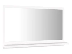Espelho de banheiro 60 x 10,5 x 37 cm em aglomerado branco 02_0006905