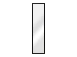 Espelho de corpo inteiro inclinável 150 x 35 cm para quarto ou banheiro preto 03_0007974