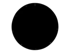 Espelho de jardim p/ uso exterior ferro 40x3 cm preto PT898710