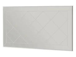 Espelho Dpessin, Espelho, Artigos de decoração de parede, DecoRação com espelho, 60x2h120 cm, Branco