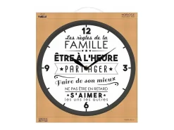 Horloge La Vie En Famille