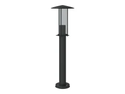 Luminárias de chão para exterior 3 peças 60 cm aço inoxidável preto 02_0042551