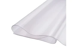Mantel SucceBuy Proteção de Mesa em PVC, 91 X 152 CM, Tapete de Escritório em Plástico Congelado, 0.15CM de Espessura