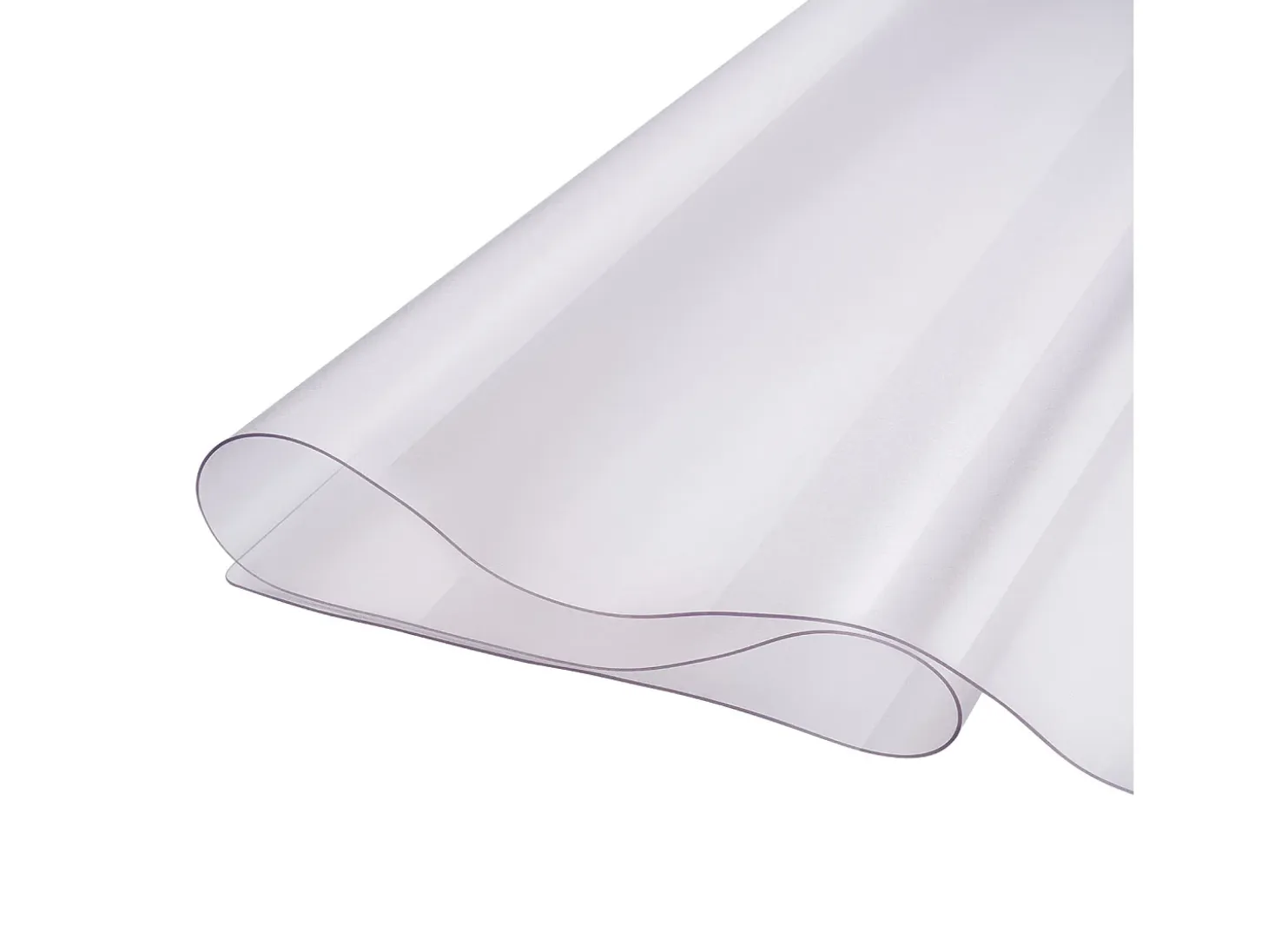 Mantel SucceBuy Proteção de Mesa em PVC, 91 X 152 CM, Tapete de Escritório em Plástico Congelado, 0.15CM de Espessura