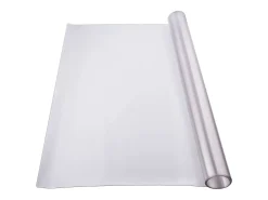 Mantel SucceBuy Proteção de Mesa em PVC, 91 X 152 CM, Tapete de Escritório em Plástico Congelado, 0.15CM de Espessura