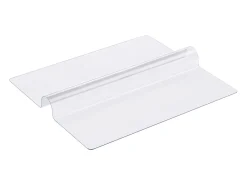 Mantel SucceBuy Protetor de Mesa em PVC 137 X 137 CM, Protetor de Escrivaninha em Plástico Transparente 0.2CM de Espessura