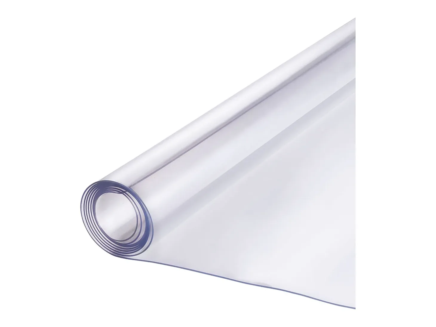 Mantel SucceBuy Protetor de Mesa em PVC 137 X 137 CM, Protetor de Escrivaninha em Plástico Transparente 0.2CM de Espessura