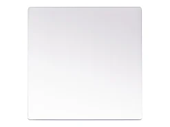 Mantel SucceBuy Protetor de Mesa em PVC 30 X 30 CM, Protetor de Escritório em Plástico Transparente 0.15CM de Espessura