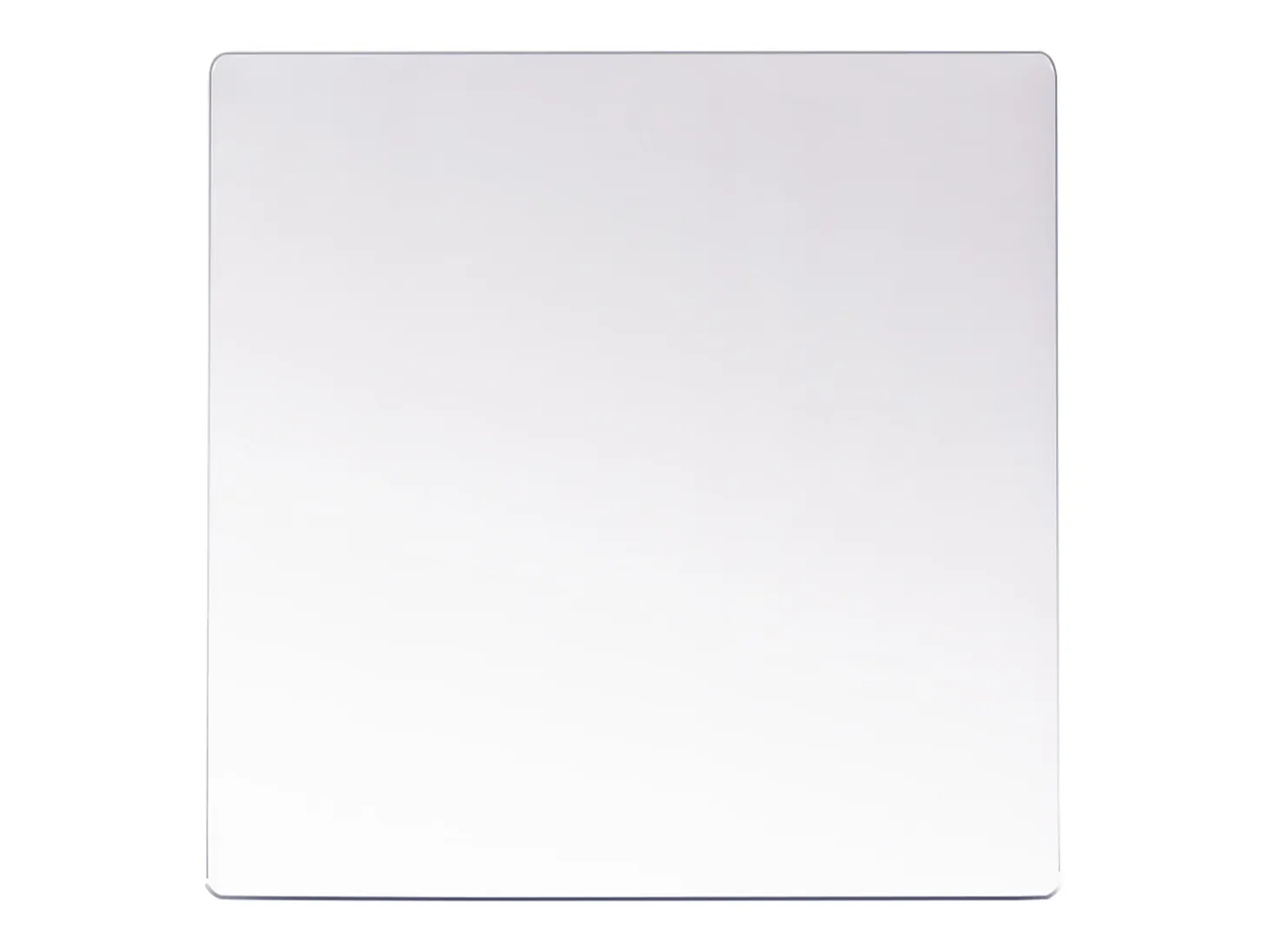 Mantel SucceBuy Protetor de Mesa em PVC 30 X 30 CM, Protetor de Escritório em Plástico Transparente 0.15CM de Espessura
