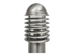 Poste de luz de jardim externo em aço inoxidável 60 watts luminária decorativa 2402053