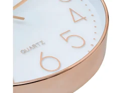 Relógio de parede 30 cm rosa dourado PT235032