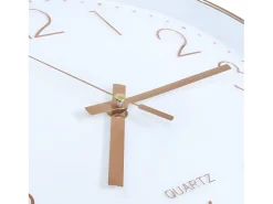 Relógio de parede 30 cm rosa dourado PT235032