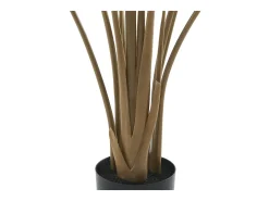 Árvore artificial bananeira com vaso C60 x L60 x A160 cm dourado - NENDAZ