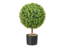 Árvore artificial SucceBuy Árvore Topiária Artificial de 60 cm, Planta Falsa, Folhas Substituíveis, Decoração para Casa