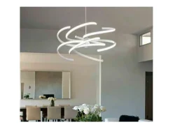 Suspensão LED de metal branco 70W 6396 B Perenz 4000k