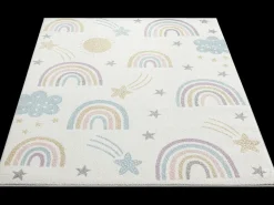 TapetBeat Kids Moderno Macio Infantil - Creme - 200x280 cm