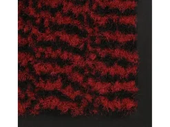 Tapete controlo de pó retangular tufado 80x120 cm vermelho PT442427