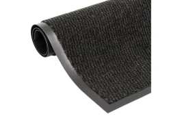 Tapete controlo de pó retangular tufado 2 pcs 120x180 cm preto PT874163