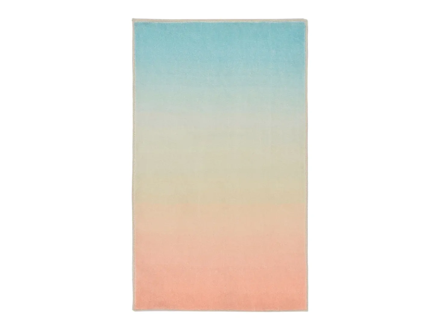 Tapete de banho estampado com pêlo macio 50x60 cm multicolorido pastel Ariella