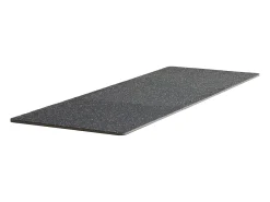 Tapete de Chão com Encaixe, SucceBuy Tapete de Ginásio com 1.4 cm de Espessura, 25 Peças, Parte Superior em Borracha, Preto e Branco